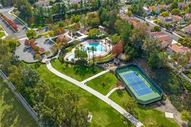 32839 Charmes Ct, Temecula, CA 92592 - aerial view of property and surrounding area featuring a pool area