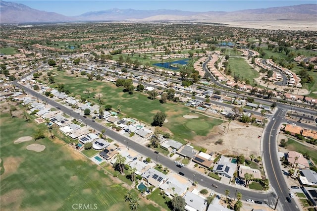 77355 Minnesota Ave, Palm Desert, CA 92211 - view of property location with nearby suburban area, a local golf course, and a water and mountain view