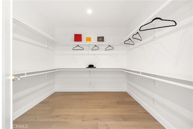 3991 Hubert Ave, Los Angeles, CA 90008 - spacious closet with light wood-type flooring