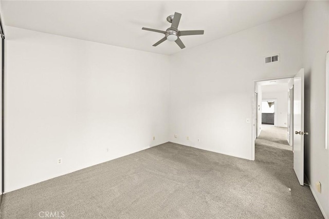 549 Springbrook N, Irvine, CA 92614 - empty room with carpet floors and ceiling fan