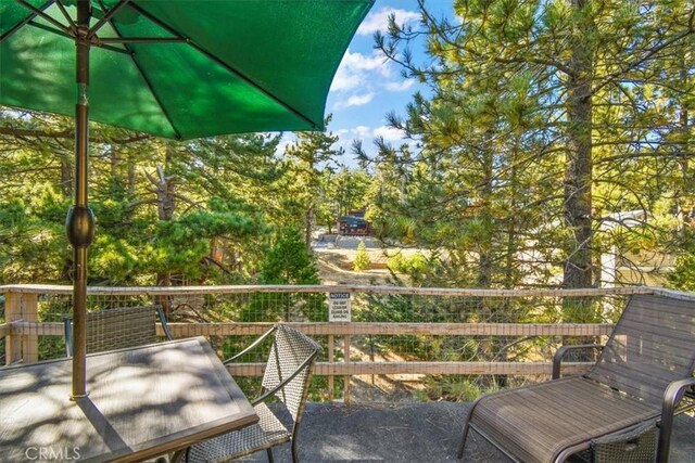 598 Dahlia Dr, Green Valley Lake, CA 92341 - view of balcony