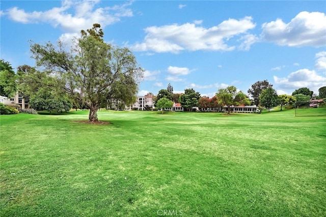 5509 Paseo Del Lago W Unit C, Laguna Woods, CA 92637 - view of community with a yard and view of golf course