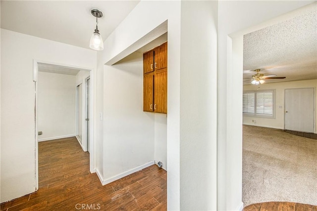 5406 Ellen Way, Banning, CA 92220 - hall featuring baseboards and wood finished floors
