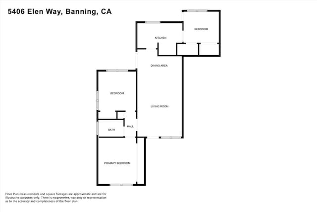 5406 Ellen Way, Banning, CA 92220 - floor plan / room layout