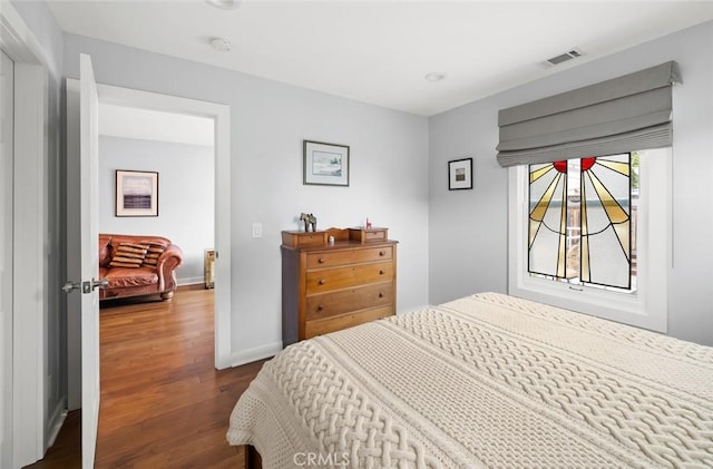 1526 Garden St, San Luis Obispo, CA 93401 - bedroom with wood finished floors and baseboards