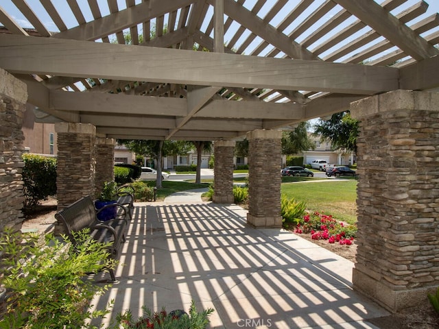 26230 Monticello Way, Murrieta, CA 92563 - view of patio featuring a pergola