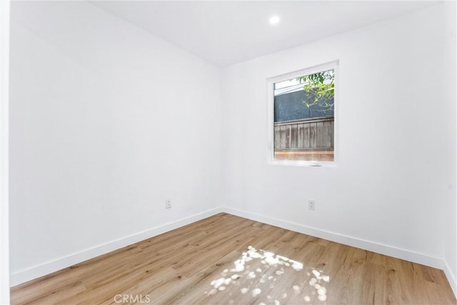 2731 Armour Ln, Redondo Beach, CA 90278 - empty room with wood finished floors and recessed lighting