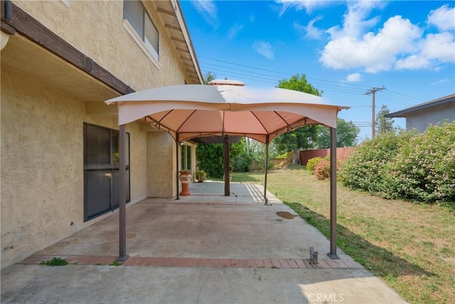 918 Sequoia Ct, San Dimas, CA 91773 - view of patio with a gazebo