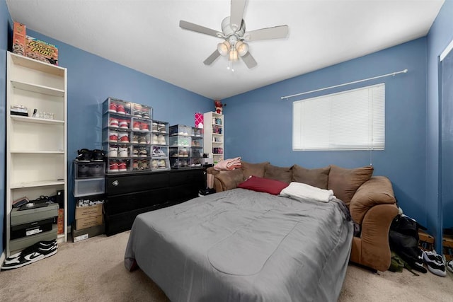 8644 Spring Vista Way, Spring Valley, CA 91977 - carpeted bedroom featuring ceiling fan