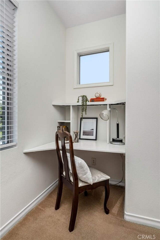 30 Sunswept Mesa, Aliso Viejo, CA 92656 - carpeted office featuring built in desk and baseboards