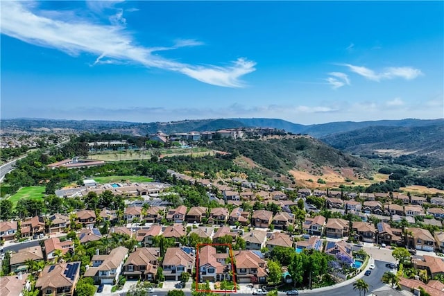 30 Sunswept Mesa, Aliso Viejo, CA 92656 - aerial view of residential area with a mountain backdrop