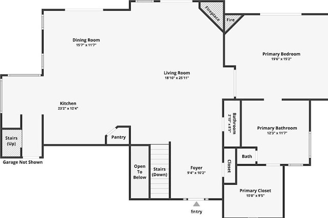 1019 Pintail Cir, Lake Arrowhead, CA 92352 - view of home floor plan