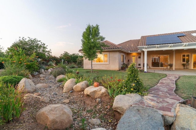 30646 Red Hawk Rd, Valley Center, CA 92082 - view of grassy yard featuring a patio area