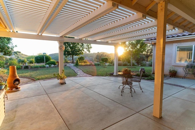 30646 Red Hawk Rd, Valley Center, CA 92082 - view of patio with a pergola