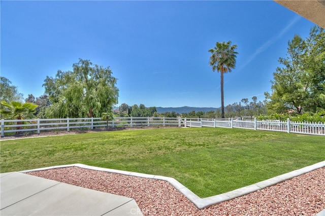 41380 La Sierra Rd, Temecula, CA 92591 - view of yard featuring a mountain view