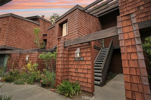 2787 Pine Creek Cir, Fullerton, CA 92835 - view of side of home with stairs