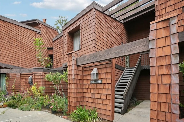 2787 Pine Creek Cir, Fullerton, CA 92835 - view of side of property featuring stairs
