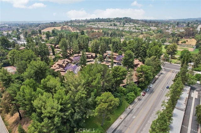 2787 Pine Creek Cir, Fullerton, CA 92835 - aerial view of property's location with a tree filled landscape
