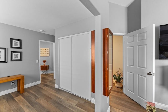 11964 Ashley Pl, San Diego, CA 92128 - bedroom featuring wood finished floors and a closet
