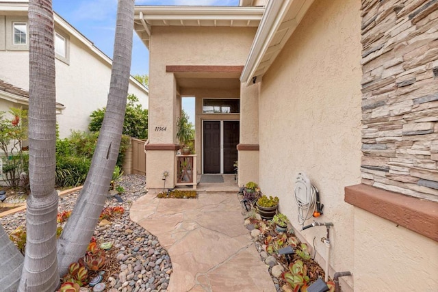 11964 Ashley Pl, San Diego, CA 92128 - view of exterior entry with stucco siding
