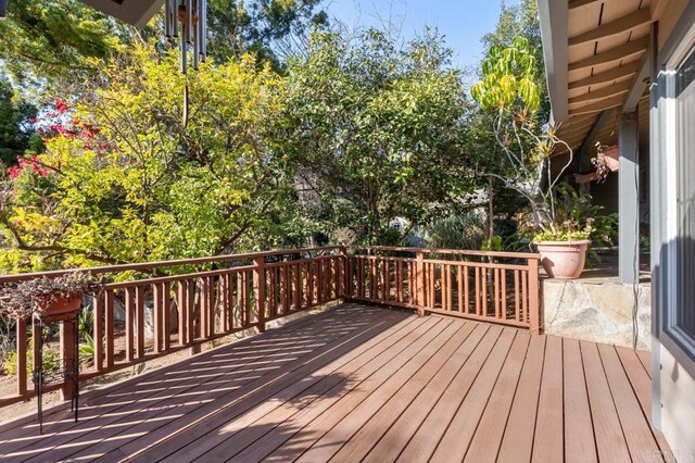 10880 Hess Dr, La Mesa, CA 91941 - view of wooden terrace