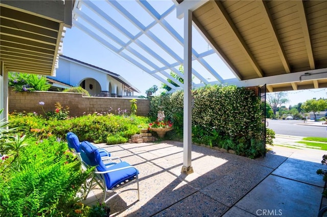 2108 Via Caliente, Fullerton, CA 92833 - fenced backyard featuring a patio