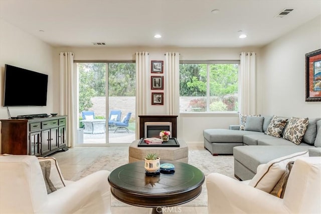 1055 Ford Dr, Nipomo, CA 93444 - living area featuring recessed lighting and baseboards
