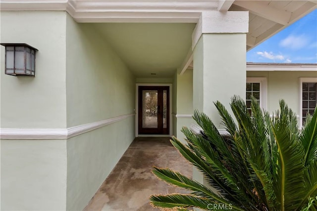 7605 Pasito Ave, Rancho Cucamonga, CA 91730 - property entrance with stucco siding