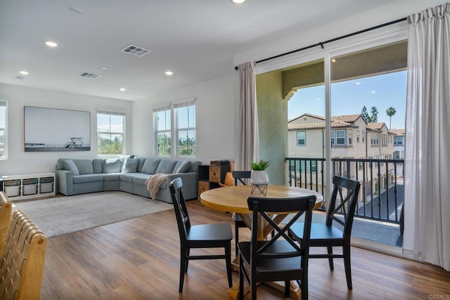 2328 Stardust Gln, Escondido, CA 92025 - dining room featuring recessed lighting and wood finished floors