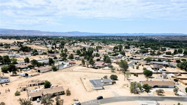 18251 Hiawatha Rd, Apple Valley, CA 92307 - aerial view of a mountainous background