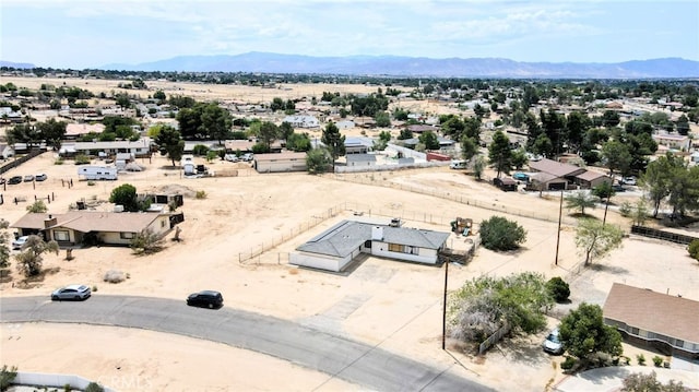 18251 Hiawatha Rd, Apple Valley, CA 92307 - aerial view of mountains and a desert landscape