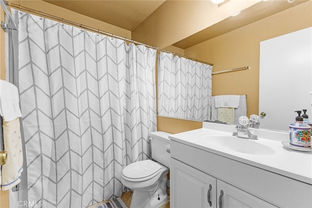 44682 La Paz Rd, Temecula, CA 92592 - bathroom with vanity and a shower with curtain