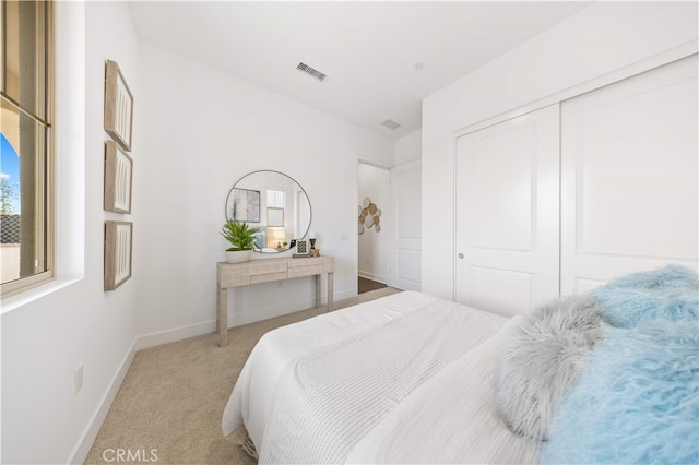 149 Great Park Blvd, Irvine, CA 92618 - bedroom with light carpet, baseboards, and a closet