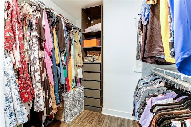 261 Siena, Lake Forest, CA 92630 - walk in closet with wood finished floors