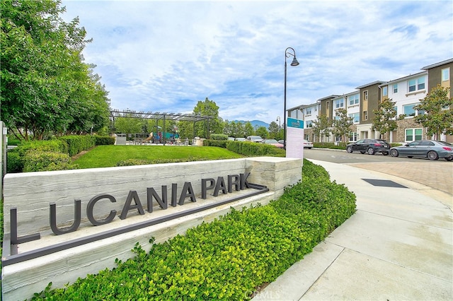 261 Siena, Lake Forest, CA 92630 - community sign featuring a residential view