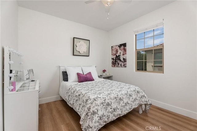 40 Lomada St, Rancho Mission Viejo, CA 92694 - bedroom with wood finished floors and ceiling fan