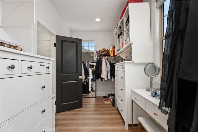 40 Lomada St, Rancho Mission Viejo, CA 92694 - walk in closet featuring light wood finished floors