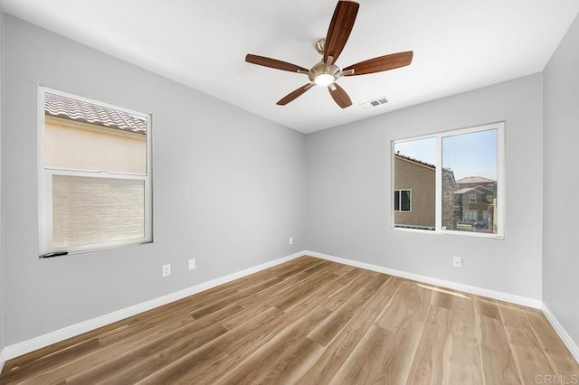 1686 Pember Ave, Chula Vista, CA 91913 - spare room featuring wood finished floors and ceiling fan
