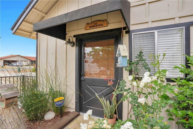 32811 Wesley St, Wildomar, CA 92595 - view of exterior entry featuring board and batten siding