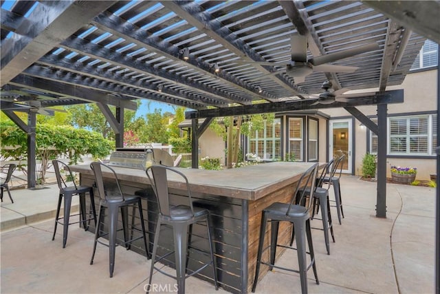 32811 Wesley St, Wildomar, CA 92595 - view of patio / terrace with a pergola