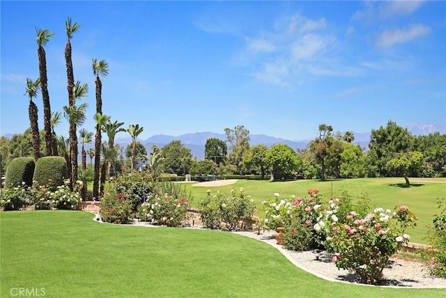 1020 S Montezuma Way, West Covina, CA 91791 - view of community featuring view of golf course, a mountain view, and a lawn