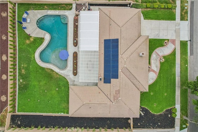 1926 N Vallejo Way, Upland, CA 91784 - aerial view of a pool area