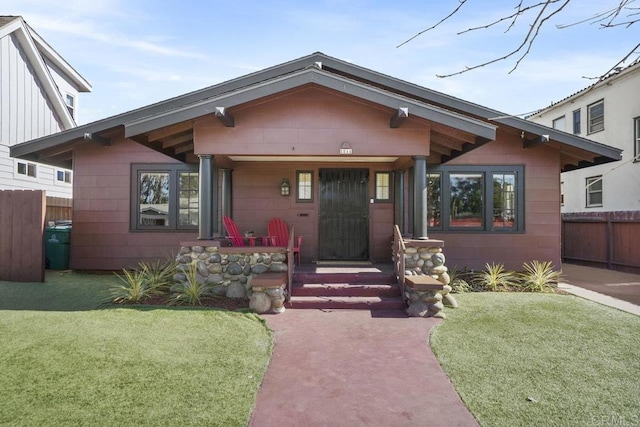 2211 Bancroft St, San Diego, CA 92104 - view of front of home featuring covered porch