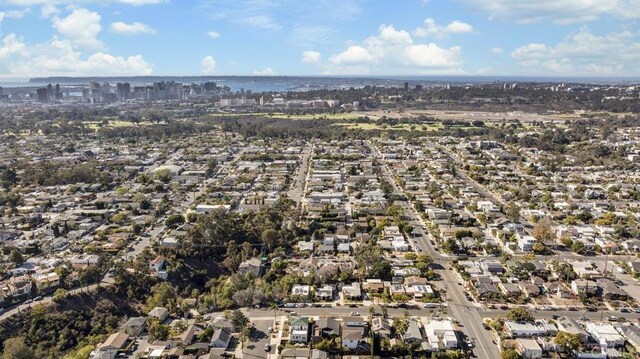 2211 Bancroft St, San Diego, CA 92104 - aerial view of property and surrounding area featuring nearby suburban area