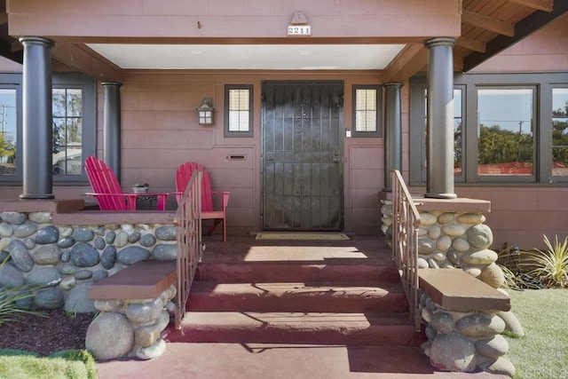 2211 Bancroft St, San Diego, CA 92104 - property entrance featuring a porch