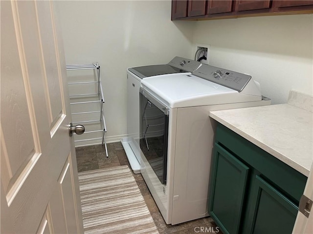 18026 Crabapple Ct, San Bernardino, CA 92407 - laundry room featuring cabinet space and separate washer and dryer