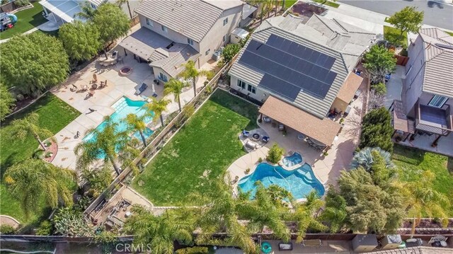 38260 Willow Ct, Murrieta, CA 92562 - drone / aerial view of a pool area