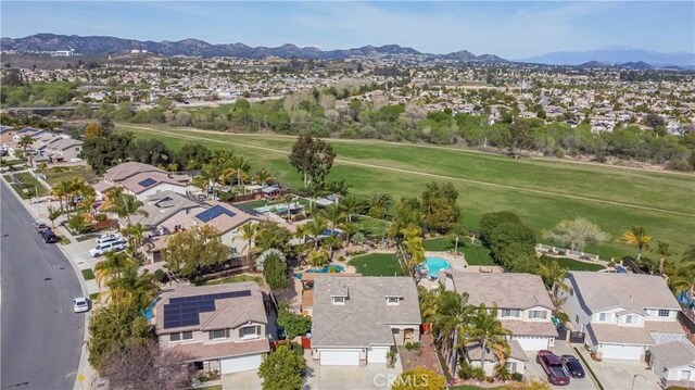 38260 Willow Ct, Murrieta, CA 92562 - aerial view of property's location featuring mountains and nearby suburban area