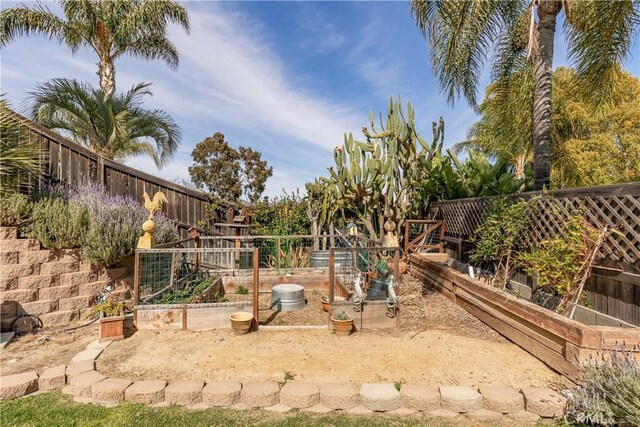 38260 Willow Ct, Murrieta, CA 92562 - fenced backyard with a garden
