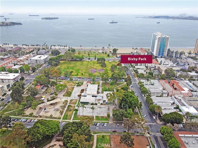 2032 E Bermuda St Unit 103, Long Beach, CA 90814 - aerial view of property and surrounding area with a large body of water